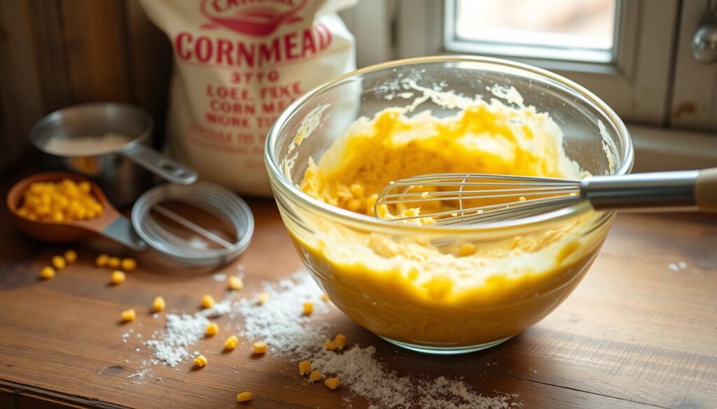 Should you let cornbread batter rest before baking