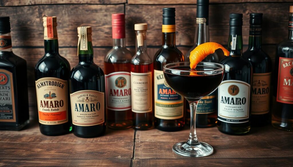 Black Manhattan Amaro Varieties