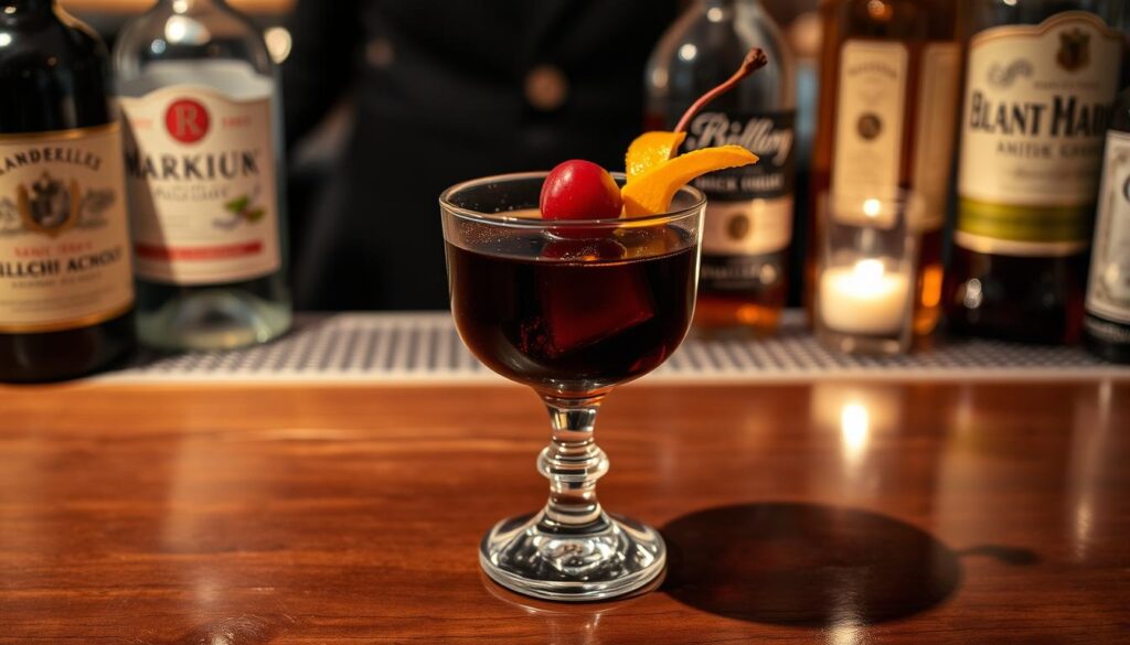 Black Manhattan Cocktail Serving Suggestions