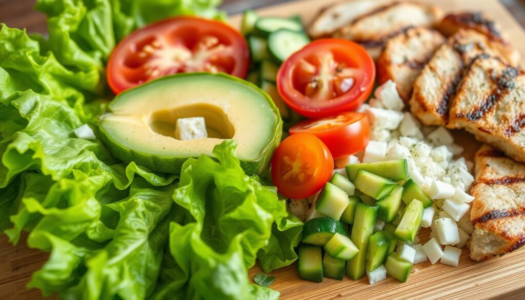 Burger Bowl Ingredients Preparation