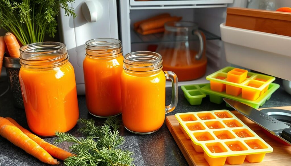 Carrot Juice Storage Methods