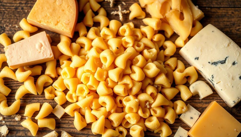 Cheese and Pasta Varieties for Mac and Cheese