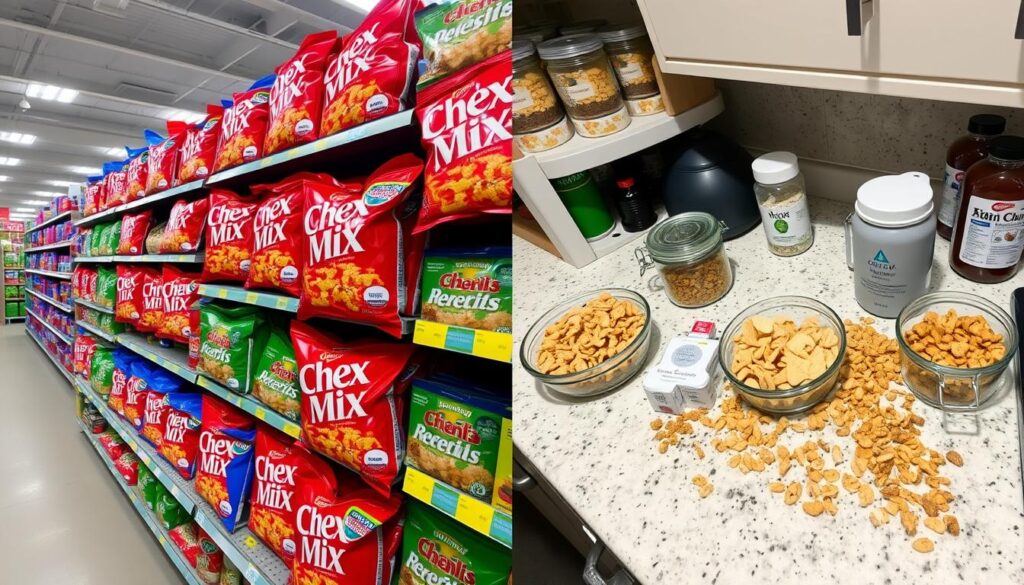 Chex Mix Preparation Comparison