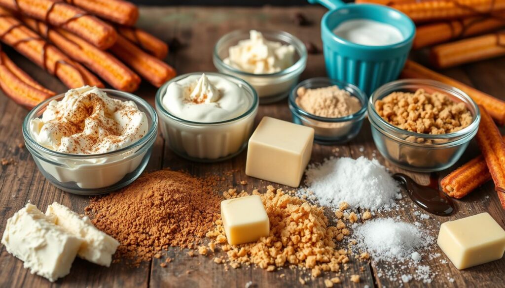 Churro Cheesecake Ingredients