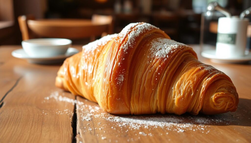 Classic French Croissant Pastry