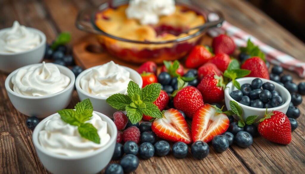 Cobbler Dessert Toppings