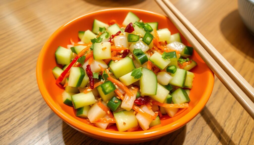 Cucumber Kimchi Salad