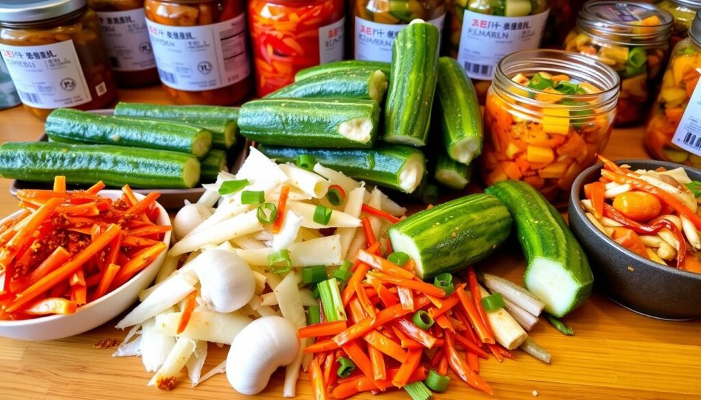 Cucumber Kimchi Variations