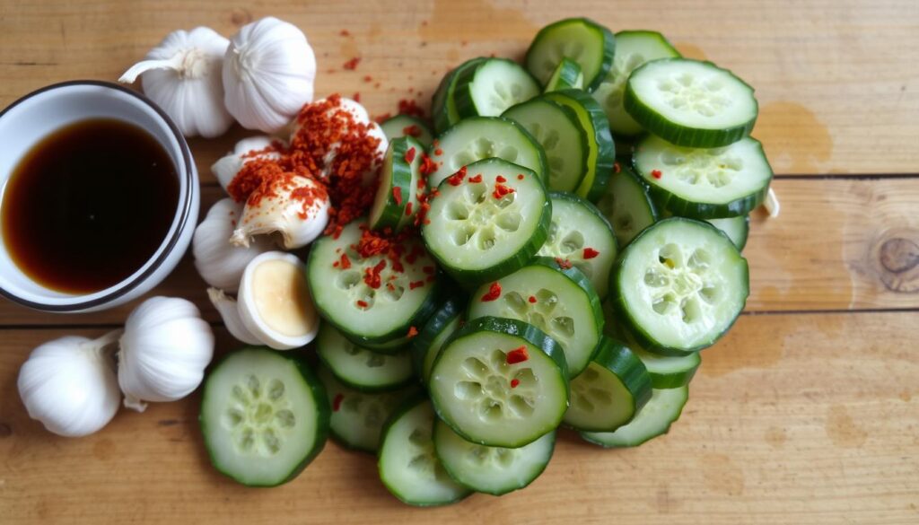 Cucumber Salad Ingredients