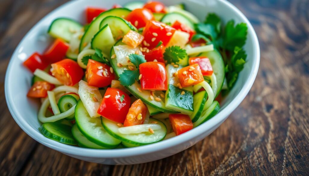 Din Tai Fung Cucumber Salad Variations