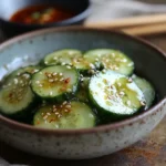 Din Tai Fung Inspired Cucumber Salad