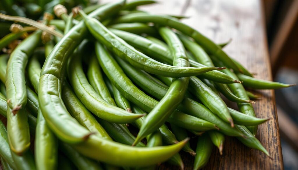 Fresh Green Beans Selection