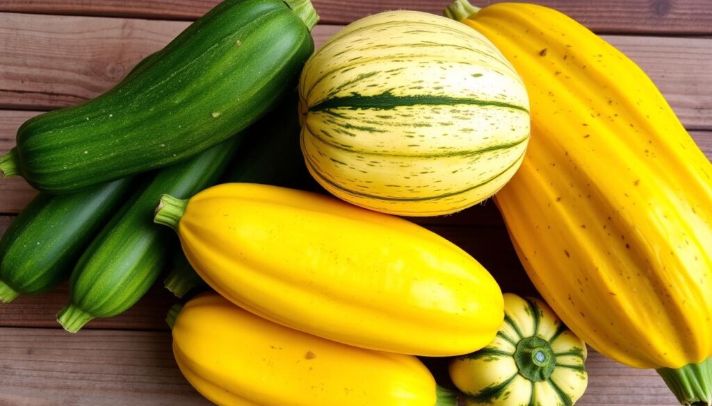 Fresh Squash Varieties for Frying