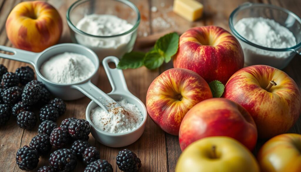 Fruit Dessert Ingredients