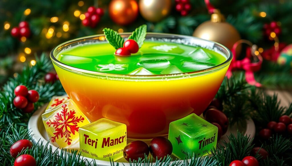 Grinch Punch Festive Serving Suggestions