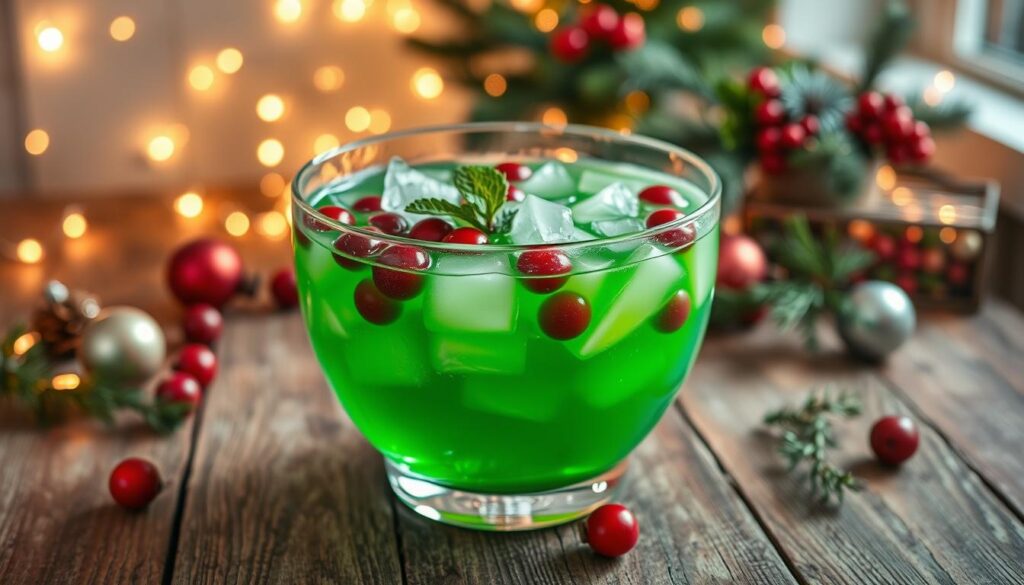 Grinch Punch Holiday Drink