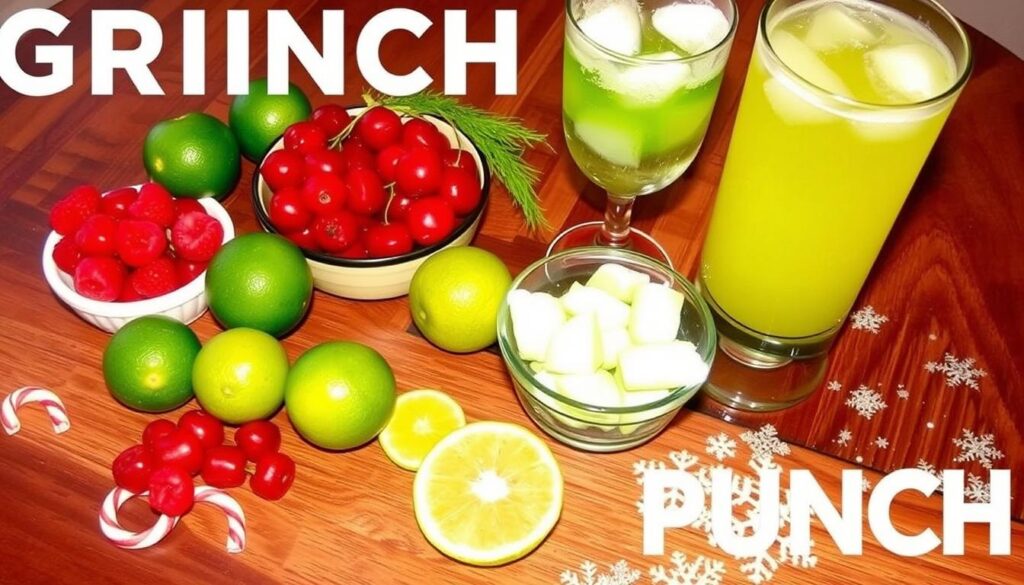 Grinch Punch Ingredients