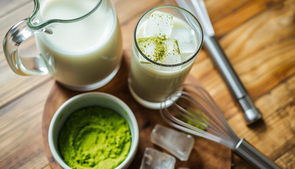 Iced Matcha Latte Ingredients