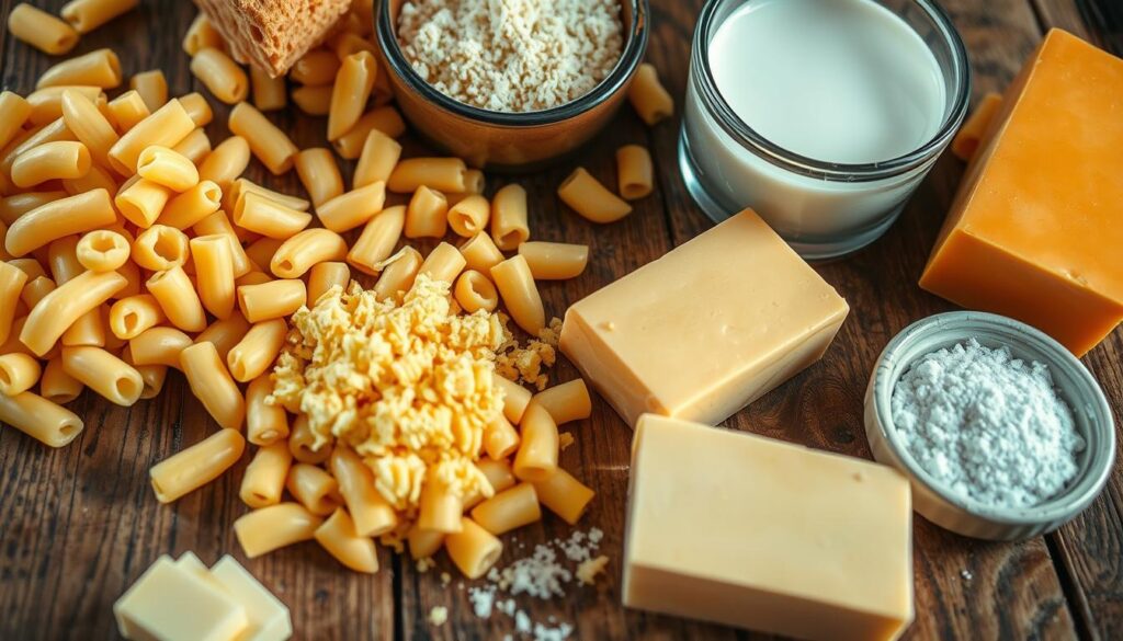 Macaroni Cheese Ingredients