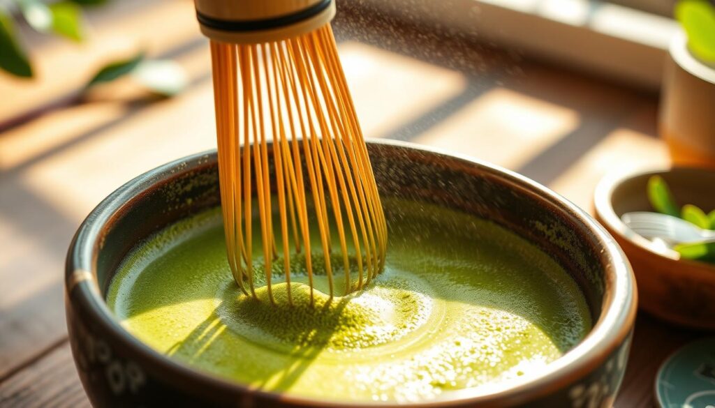 Matcha Whisking Technique