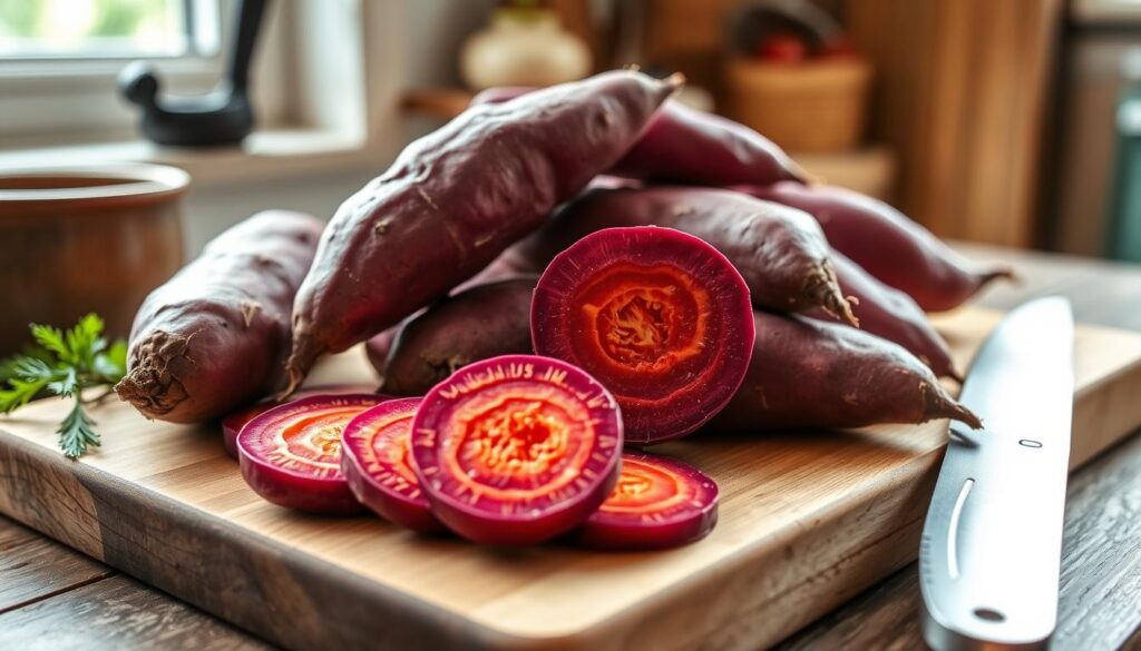 Purple Sweet Potato Cooking Method