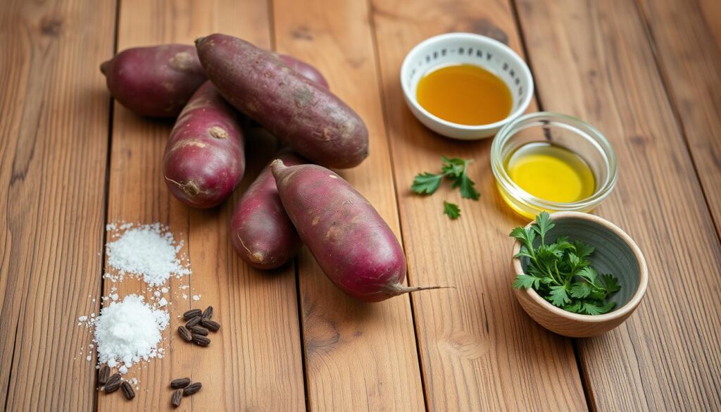 Purple Sweet Potato Ingredients