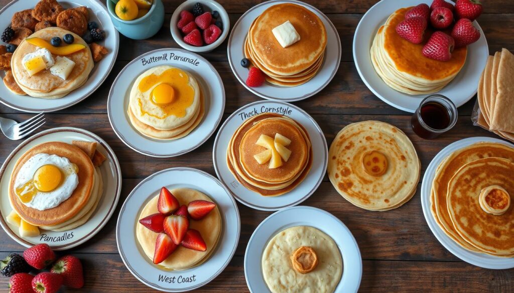 Regional Pancake Variations Across America