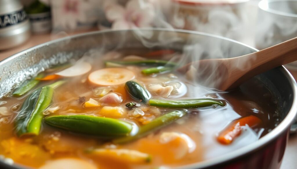 Sinigang Cooking Method Broth Preparation