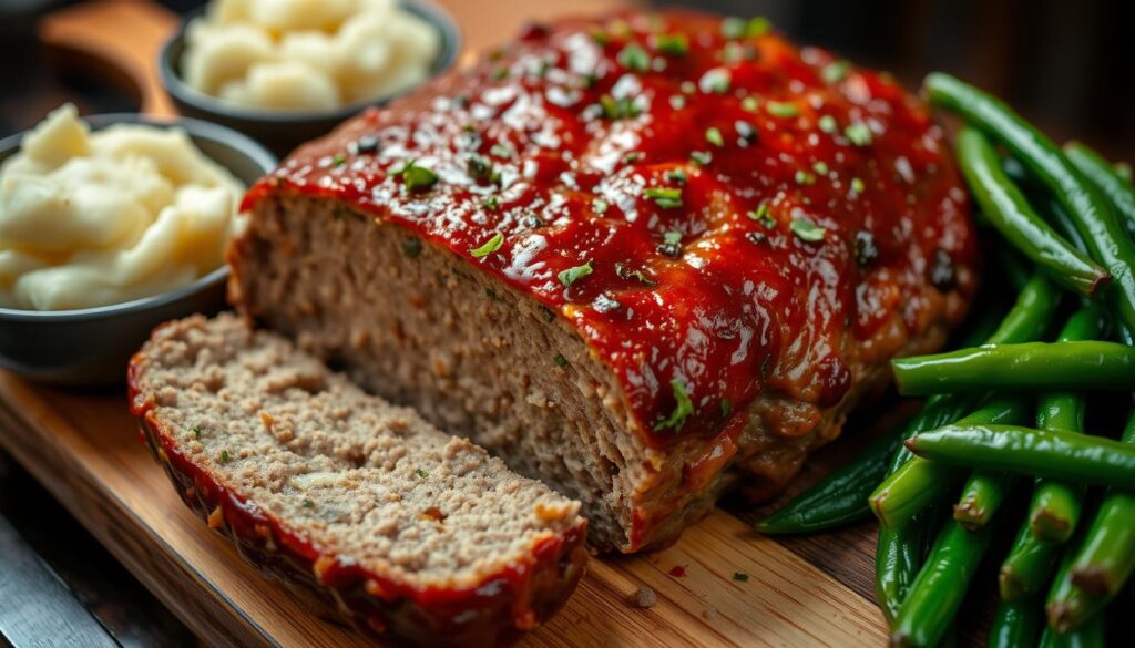 Smoked Meatloaf with Glazed Topping