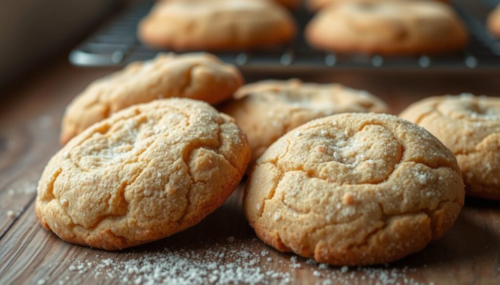 Snickerdoodle Cookies with Cinnamon Sugar Coating