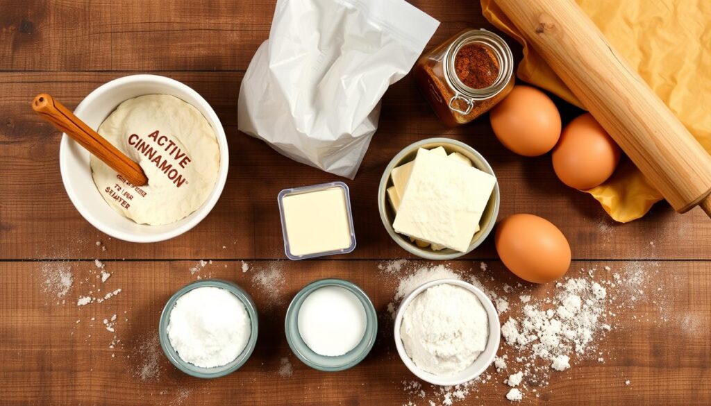 Sourdough Cinnamon Rolls Ingredients