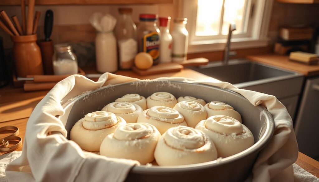 Sourdough Cinnamon Rolls Second Rise