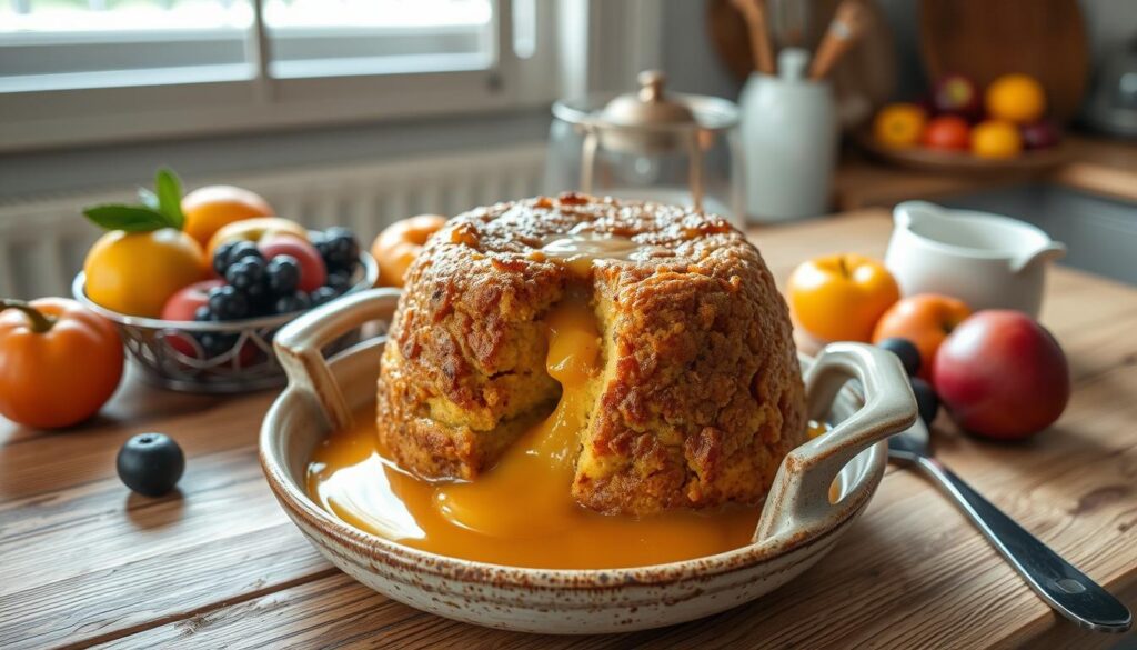 Traditional British Steamed Pudding