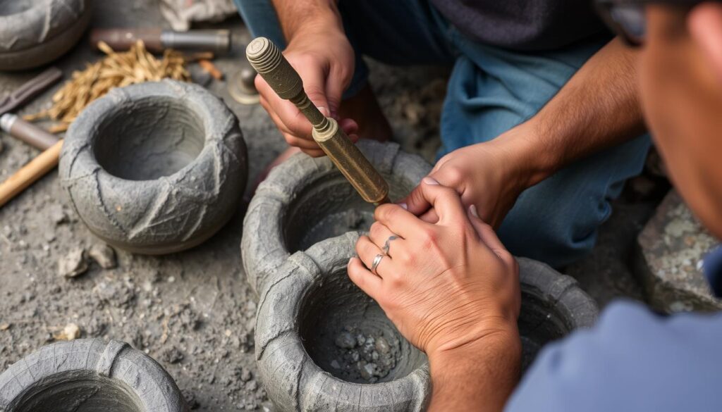 Traditional Molcajete Manufacturing Process