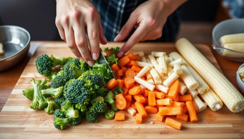 Vegetable Cutting Techniques for Phat Si-io