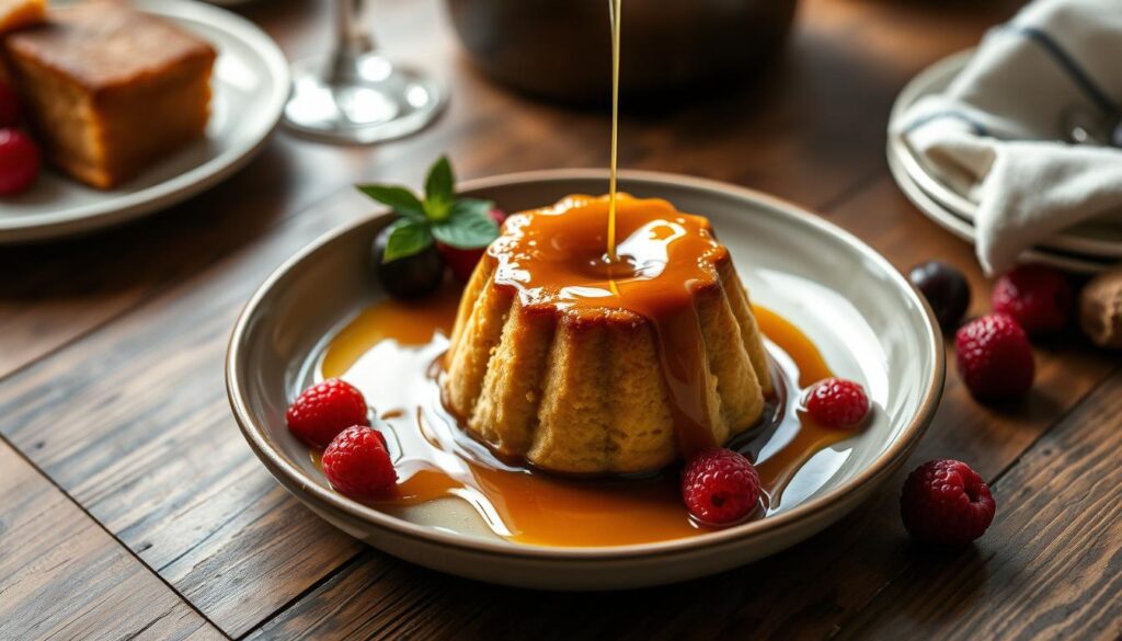 What is the culinary word for steamed pudding