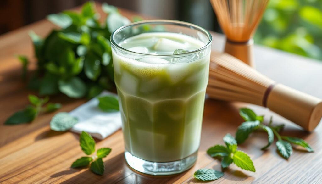 iced matcha latte recipe