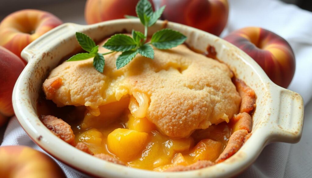 peach cobbler recipe with cake mix