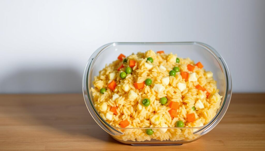 Anjappar Egg Fried Rice Storage