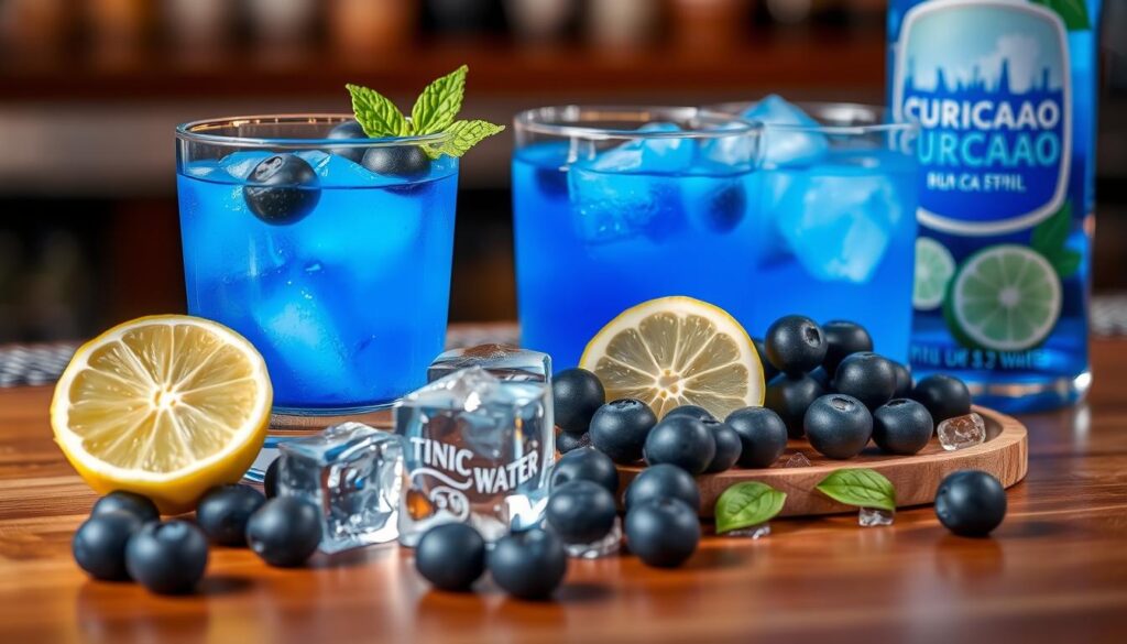 Blue Cocktail Ingredients