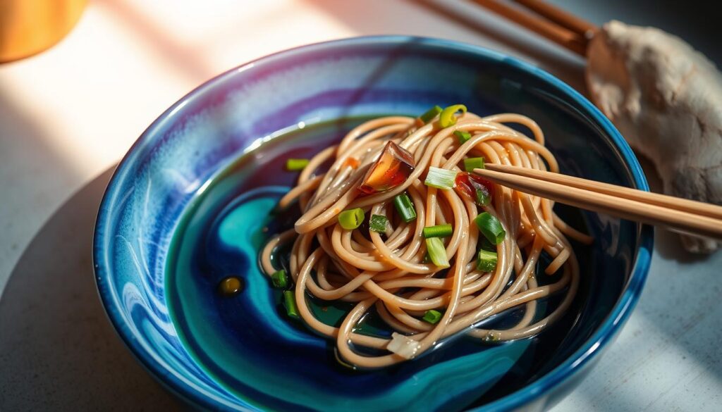 Blue Dragon Soba Noodle Sauce Preparation