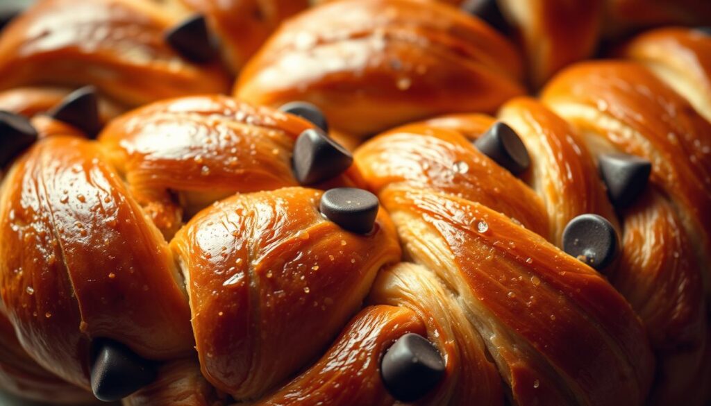 Braided Chocolate Chip Brioche Technique