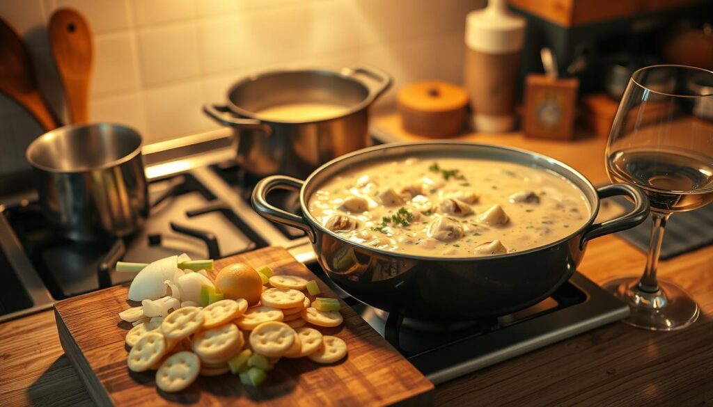 Budget-Friendly Clam Chowder Preparation