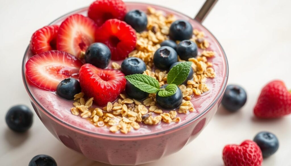 Cherry Berry Smoothie Bowl Nutrition