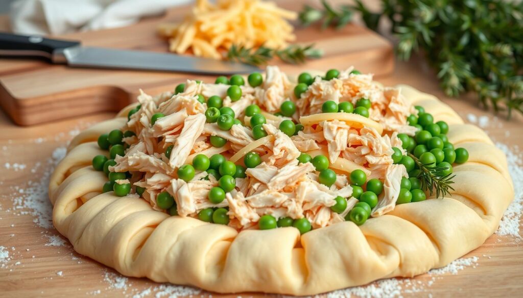 Chicken Crescent Wreath Ingredients