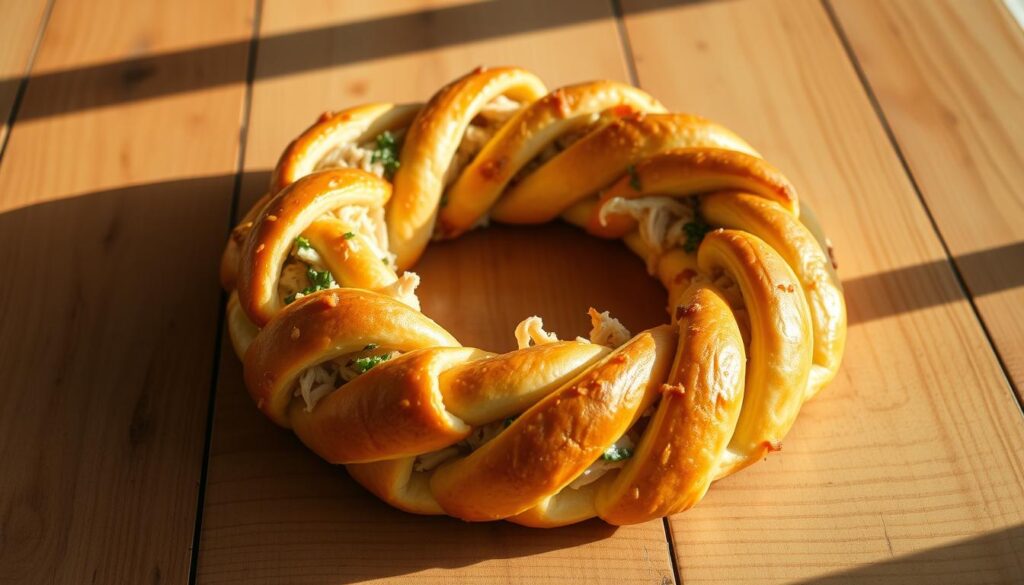 Chicken Crescent Wreath Preparation