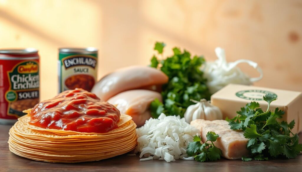 Chicken Enchiladas Ingredients