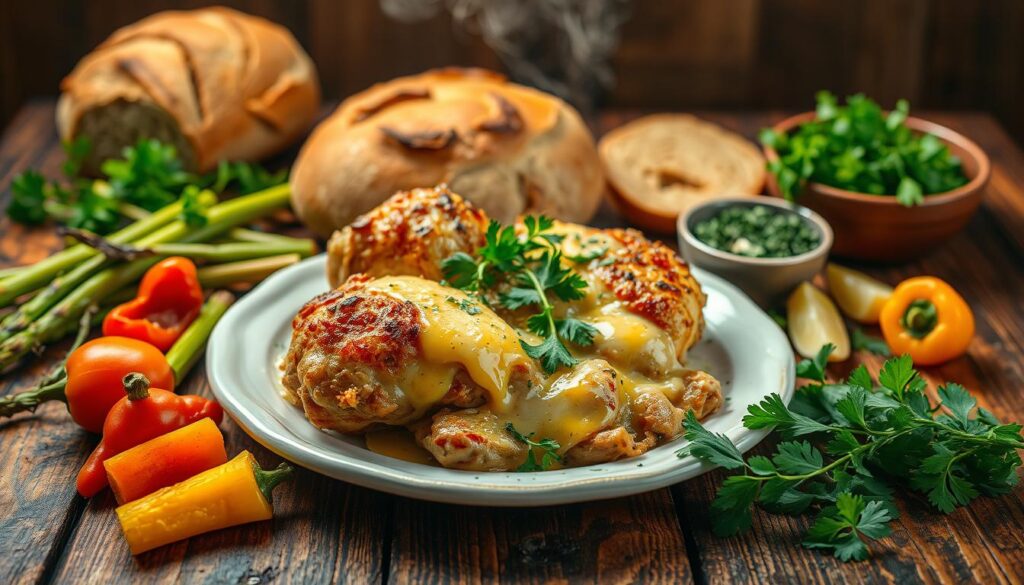 Chicken and Cheese Jalouise Serving Suggestions