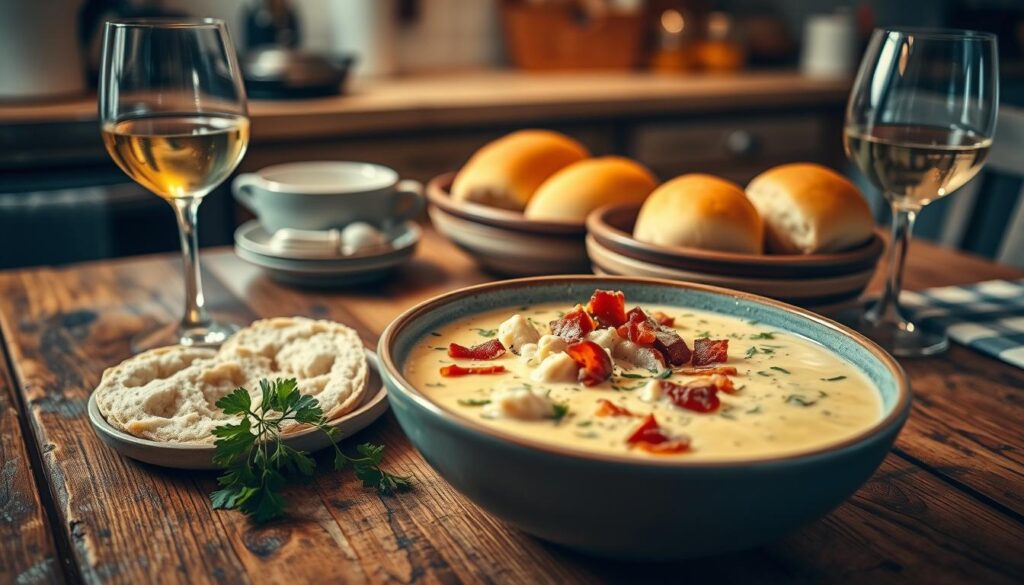 Clam Chowder Serving Suggestions