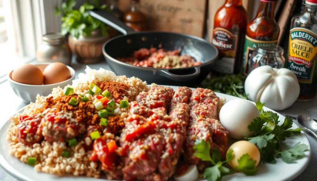 Creole Meatloaf Ingredients